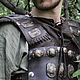 Кираса кожаная с металлическими накладками. Кираса. Sokolworkshop. Интернет-магазин Ярмарка Мастеров.  Фото №2