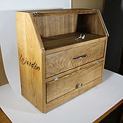 Для дома и интерьера handmade. Livemaster - original item Bread box made of solid oak. Handmade.
