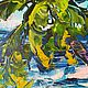 Painting with palm tree ' Sea, sun and sand'. Pictures. Russian Oil Paintings. Online shopping on My Livemaster.  Фото №2
