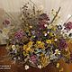 Bouquets of meadow herbs in a jute basket. Bouquets. Ekostil. Online shopping on My Livemaster.  Фото №2