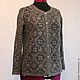 Cashmere Silk.Jacket women khaki. Sophistication and simplicity. Suit Jackets. 'Crochet classics' YULIA. Online shopping on My Livemaster.  Фото №2