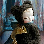Куклы и игрушки handmade. Livemaster - original item Artist toy Teddy Doll Sleeping boy. Handmade.