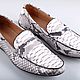 Python Genuine Leather Moccasins IMP7001Z. Moccasins. CrocShop. My Livemaster. Фото №5