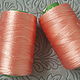 Silk threads for embroidery and brushes India, 'Light coral'. Thread. crystalsky. Online shopping on My Livemaster.  Фото №2