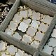 Подвеска Клевер 15 мм с белой эмалью, Позолота, КСз099, ШТУКА. Подвески. iva_crystals. Ярмарка Мастеров.  Фото №5