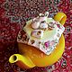 Винтаж: Чайник в изысканном стиле Royal Albert “Old Country Roses”. Чайники винтажные. Fancy teapots. Ярмарка Мастеров.  Фото №4
