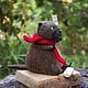 Добр Бобр. Войлочная игрушка. Шерстяные затеи Власова Кэт (kattywooljoy). Ярмарка Мастеров.  Фото №4