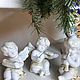 Order Figurines of angels 'Christmas Time', 3 pcs., Holland. Dutch West - Indian Company. Livemaster. . Vintage Souvenirs Фото №3