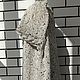 Вязаный кардиган пальто бежевый женский букле люрекс пайетки Лондон. Кардиганы. Вязаная одежда на заказ от Ольги. Ярмарка Мастеров.  Фото №10