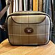 Винтаж:  Сумка через плечо Burberry Khaki Check Canvas, Сумки винтажные, Калининград,  Фото №1
