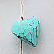 Pendant ' Mint Hearts '. Suspension. tokoshop. Online shopping on My Livemaster.  Фото №2