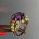 Turban ring with opals and amethyst. Ring. SELENA. My Livemaster. Фото №6