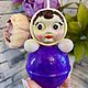 Свеча ручной работы «Неваляшка». Свечи. Candle-magic-3. Ярмарка Мастеров.  Фото №7
