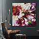 Abstract painting in the office office. Oil abstraction in a modern house, Pictures, Moscow,  Фото №1