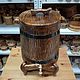 Jug on wooden legs. Cedar barrel for beverages. Utensils. SiberianBirchBark (lukoshko70). My Livemaster. Фото №4