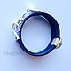 Заказать Сияние (темно-синий). mariSkai Design Jewelry by Maria L.. Ярмарка Мастеров. . Браслет из бусин Фото №3