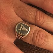 Русский стиль handmade. Livemaster - original item ring 
