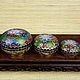 Заказать Винтаж: Коллекционные  ШКАТУЛОЧКИ Ручная работа КЛУАЗОНЕ Cloisonne Китай. Чердак дяди Рико. Ярмарка Мастеров. . Шкатулки винтажные Фото №3
