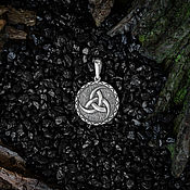 Фен-шуй и эзотерика handmade. Livemaster - original item Amulet "Horn of God Odin" made of silver. Handmade.