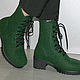 Women's felt boots Spruce. Boots. MMwool (marinamol). My Livemaster. Фото №4