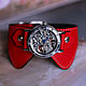 Women's Wristwatches Buterfly Red. Watches. MART. My Livemaster. Фото №5