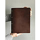 Leather notebook with 4 rings, Notebooks, Moscow,  Фото №1