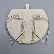 Украшения handmade. Livemaster - original item Silver earrings. Handmade.