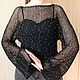 Кофта- сетка. Кофты-сетки. Вязарушка (irina-knitwork). Ярмарка Мастеров.  Фото №4