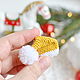 The 'Holiday is coming to us' set with a shiny thread, Scrapbooking Elements, Sosnovyj Bor,  Фото №1