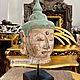Голова Будды из дерева ручной работы, 40 см. Скульптуры. Balinese.market. Ярмарка Мастеров.  Фото №6