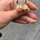 Серьги шары из янтаря, янтарные серьги, серьги шары, белый янтарь. Серьги классические. Катя. Ярмарка Мастеров.  Фото №4