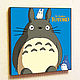 Totoro Poster painting 'My Neighbor Totoro' in Pop Art style, Pictures, Moscow,  Фото №1