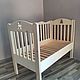  Crib for kids made of solid cedar. Bed. Joinery in Altai. Online shopping on My Livemaster.  Фото №2