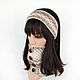 Order Snudy: Headband snood with buttons knitted coffee with milk. Space Cat Knitting. Livemaster. . Snudy1 Фото №3