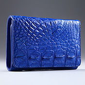 Сумки и аксессуары handmade. Livemaster - original item Women`s wallet with a coin holder made of genuine crocodile leather IMA0216C35. Handmade.