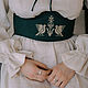 Льняной корсет с вышивкой крестиком, Корсеты, Минск,  Фото №1