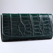 Сумки и аксессуары handmade. Livemaster - original item Women`s wallet made of genuine crocodile leather IMA0004VG4. Handmade.