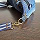 Джинсовая сумка, поясная, через плечо. Поясная сумка. Kate's JNS bags. Ярмарка Мастеров.  Фото №4
