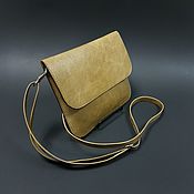 Сумки и аксессуары handmade. Livemaster - original item Little bag of sand - olive pul-ap. Envelope, clutch bag.. Handmade.