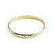 Solid gold bracelet, textured bracelet, beautiful bracelet, Hard bracelet, Moscow,  Фото №1