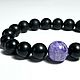 Order Charoite and Shungite, Protection and Transformation Bracelet. Alma. Livemaster. . Bead bracelet Фото №3