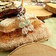 Серьги с морганитом и аквамарином. Серьги классические. Ведическая студия «IN AETERNUM». Ярмарка Мастеров.  Фото №5