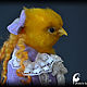 Sofia D'cocoville chicken is a handmade interior doll. Interior doll. Zlata's fantasy dolls. My Livemaster. Фото №5