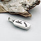 Find your Way - Raido Amulet, silver pendant with Raido rune. Amulet. Norse Rune Amulet. My Livemaster. Фото №6