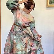 Одежда handmade. Livemaster - original item Felted Botany Dress. Handmade.