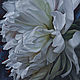 Painting 'Peony' oil on canvas on a stretcher 50h70 cm, Pictures, Moscow,  Фото №1