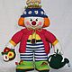 Клоун-садовник, Мягкие игрушки, Самара,  Фото №1