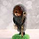 hedgehog in the fog. Stuffed Toys. ufawooltoys (ufawooltoys). My Livemaster. Фото №6