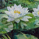 Order Watercolor painting of water Lilies. Pictures for the soul (RozaSavinova). Livemaster. . Pictures Фото №3