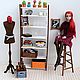 Bar stool for dolls 1:6 (YoSD). Doll furniture. dreamstudiodoll. Online shopping on My Livemaster.  Фото №2